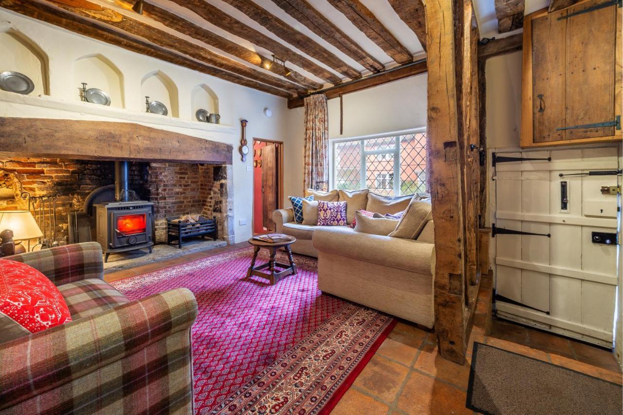 Extraordinary 15Th Century Timber Framed Cottage In Famous Medieval Village - The Tryst Lavenham Zewnętrze zdjęcie