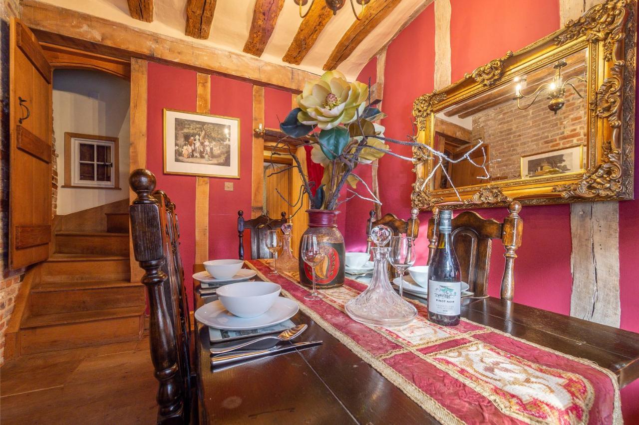 Extraordinary 15Th Century Timber Framed Cottage In Famous Medieval Village - The Tryst Lavenham Zewnętrze zdjęcie