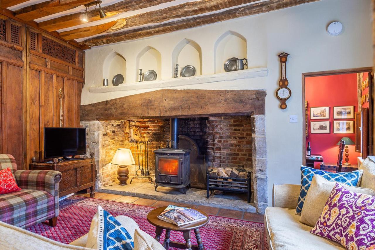 Extraordinary 15Th Century Timber Framed Cottage In Famous Medieval Village - The Tryst Lavenham Zewnętrze zdjęcie